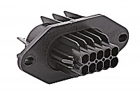 P70411 - Connector housing for Porsche Boxster / 986 • 2003 • Boxster s 3.2 • Cabrio • Manual gearbox, 6 speed