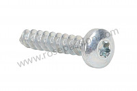 P128352 - Oval-head screw for Porsche 997-2 / 911 Carrera • 2009 • 997 c2 • Coupe • Manual gearbox, 6 speed