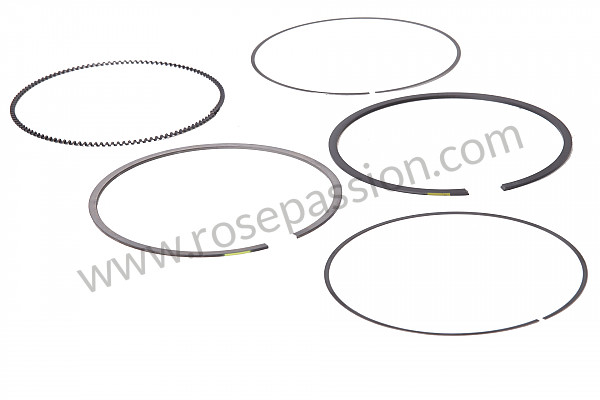 P138611 - Set of piston rings for Porsche 997-2 / 911 Carrera • 2012 • 997 c4s • Targa • Manual gearbox, 6 speed