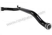 P134896 - Water tube for Porsche 997-2 / 911 Carrera • 2009 • 997 c4s • Cabrio • Manual gearbox, 6 speed