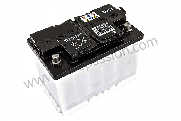 P70117 - Batterie pour Porsche 997-2 / 911 Carrera • 2012 • 997 c4 gts • Coupe • Boite PDK