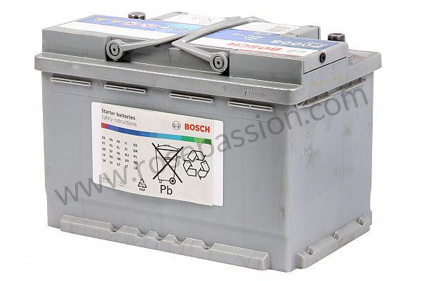 P70117 - Battery 12v 74 ah 680 a for Porsche Boxster / 987-2 • 2012 • Boxster s 3.4 • Cabrio • Pdk gearbox