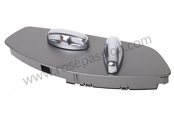 P250903 - Switch insert  module seat adjuster galvano silver for Porsche 