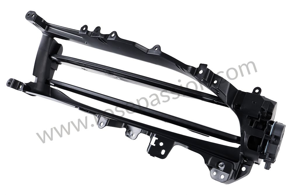 P614863 - 9J1121753DOK1 - PLATE BLOCK BLACK for Porsche