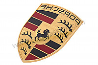 P158699 - Emblema para Porsche 997-2 / 911 Carrera • 2011 • 997 c4 • Targa • Caixa manual 6 velocidades