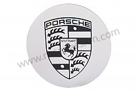 P114472 - Hub cap for Porsche 997-1 / 911 Carrera • 2008 • 997 c2s • Coupe • Automatic gearbox
