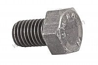 P165 - Hexagon-head bolt for Porsche 924 • 1982 • 924 turbo • Coupe • Manual gearbox, 5 speed