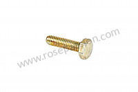 P186 - Hexagon-head bolt for Porsche 911 Turbo / 911T / GT2 / 965 • 1978 • 3.3 turbo • Coupe • Manual gearbox, 4 speed
