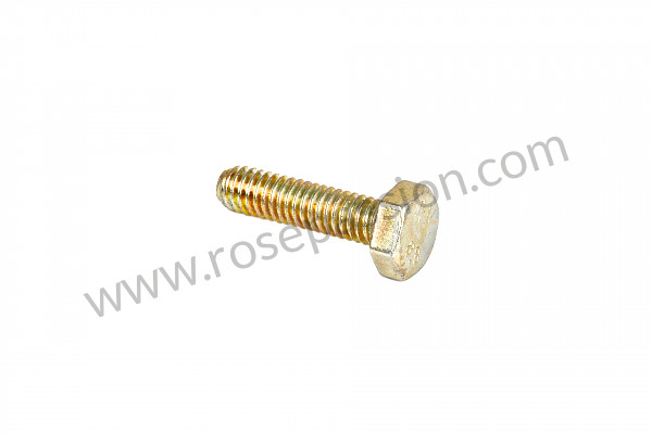 P186 - Hexagon-head bolt for Porsche 911 Turbo / 911T / GT2 / 965 • 1980 • 3.3 turbo • Coupe • Manual gearbox, 4 speed