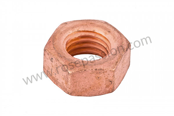 P252 - Hexagon nut for Porsche 924 • 1978 • 924 2.0 • Coupe • Manual gearbox, 4 speed