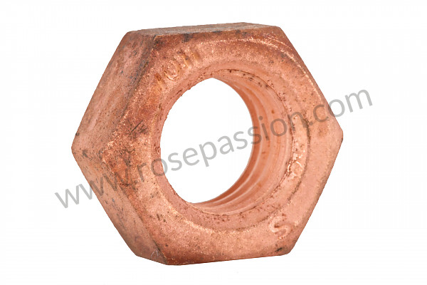 P252 - Hexagon nut for Porsche 924 • 1978 • 924 2.0 • Coupe • Manual gearbox, 4 speed