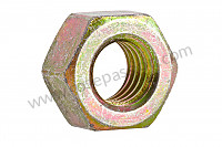 P255 - Hexagon nut for Porsche 924 • 1982 • 924 2.0 • Coupe • Manual gearbox, 5 speed