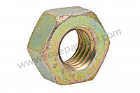 P256 - Hexagon nut for Porsche 928 • 1981 • 928 4.7s • Coupe • Manual gearbox, 5 speed