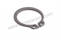 P418 - Circlip for Porsche 356a • 1957 • 1600 s (616 / 2 t2) • Cabrio a t2 • Manual gearbox, 4 speed
