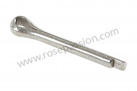 P433 - Cotter pin for Porsche 911 Turbo / 911T / GT2 / 965 • 1988 • 3.3 turbo • Cabrio • Manual gearbox, 4 speed