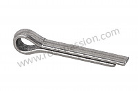 P439 - Cotter pin for Porsche 356B T6 • 1962 • 1600 super 90 (616 / 7 t6) • Roadster b t6 • Manual gearbox, 4 speed