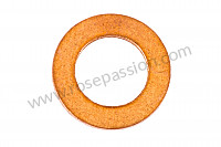 P495 - Sealing ring for Porsche 924 • 1986 • 924s 2.5 • Coupe • Manual gearbox, 5 speed