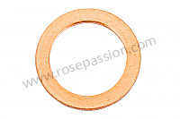 P519 - Sealing ring for Porsche 911 Turbo / 911T / GT2 / 965 • 1987 • 3.3 turbo • Cabrio • Manual gearbox, 4 speed