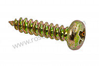 P538 - Oval-head sheetmetal screw for Porsche 911 G • 1974 • 2.7 • Coupe • Manual gearbox, 5 speed