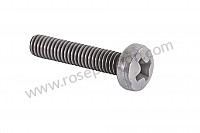 P202926 - Oval-head screw for Porsche 924 • 1984 • 924 turbo • Coupe • Manual gearbox, 5 speed