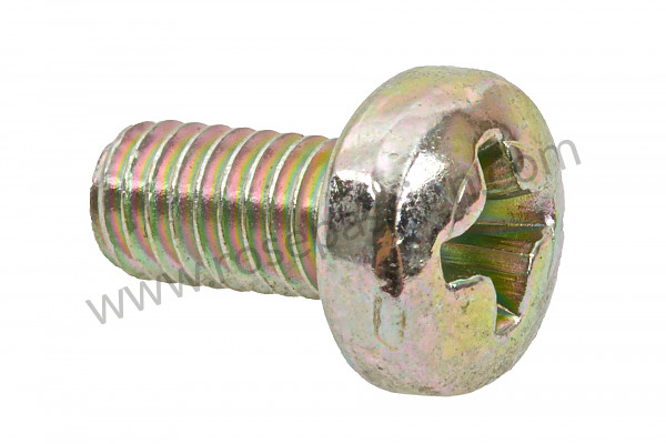 P591 - Oval-head screw for Porsche 356B T6 • 1962 • 1600 (616 / 1 t6) • Coupe reutter b t6 • Manual gearbox, 4 speed