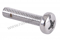 P593 - Oval-head screw for Porsche 924 • 1982 • 924 2.0 • Coupe • Automatic gearbox