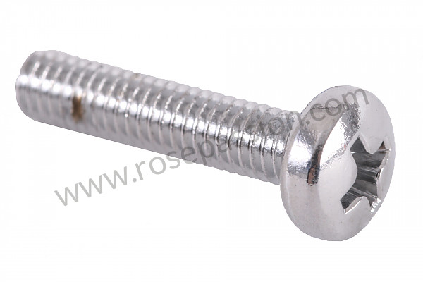 P593 - Oval-head screw for Porsche 924 • 1988 • 924s 2.5 • Coupe • Manual gearbox, 5 speed