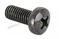 P596 - Oval-head screw for Porsche 911 Turbo / 911T / GT2 / 965 • 1982 • 3.3 turbo • Coupe • Manual gearbox, 4 speed