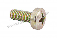 P601 - Oval-head screw for Porsche 356B T5 • 1961 • 1600 super 90 (616 / 7 t5) • Coupe b t5 • Manual gearbox, 4 speed