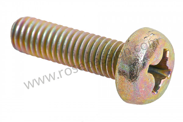 P603 - Oval-head screw for Porsche 944 • 1985 • 944 2.5 serie 1 • Coupe • Manual gearbox, 5 speed