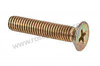 P968 - Countersunk-head screw for Porsche 944 • 1983 • 944 2.5 • Coupe • Manual gearbox, 5 speed