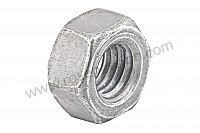 P156106 - Hexagon nut for Porsche 356a • 1956 • 1500 carrera gt (547 / 1) • Coupe a t1 • Manual gearbox, 4 speed
