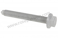 P129743 - Hexagon-head bolt for Porsche Cayenne / 955 / 9PA • 2005 • Cayenne turbo • Automatic gearbox