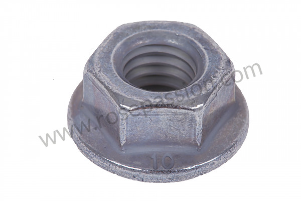 P116562 - Hexagon nut for Porsche 997 Turbo / 997T / 911 Turbo / GT2 • 2009 • 997 turbo • Coupe • Manual gearbox, 6 speed