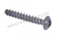 P123797 - Oval-head screw for Porsche Cayenne / 957 / 9PA1 • 2008 • Cayenne v6 • Manual gearbox, 6 speed