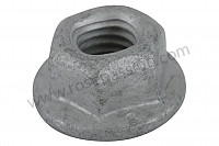 P125168 - Hexagon nut for Porsche 997-2 / 911 Carrera • 2011 • 997 c2 • Coupe • Manual gearbox, 6 speed