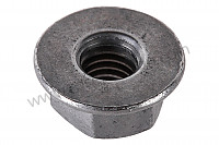 P125168 - Hexagon nut for Porsche 996 Turbo / 996T / 911 Turbo / GT2 • 2001 • 996 turbo gt2 • Coupe • Manual gearbox, 6 speed