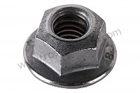P125168 - Hexagon nut for Porsche 997-1 / 911 Carrera • 2008 • 997 c2 • Coupe • Manual gearbox, 6 speed