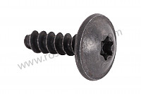 P123821 - Oval-head screw for Porsche Cayenne / 955 / 9PA • 2003 • Cayenne s v8 • Manual gearbox, 6 speed