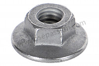 P156173 - Hexagon nut for Porsche Cayenne / 957 / 9PA1 • 2008 • Cayenne gts • Manual gearbox, 6 speed