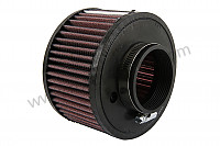 P554525 - AIR FILTER KN 356 FOR ZENITH 32 CARBURETTOR for Porsche 356a • 1955 • 1300 s (589 / 2) • Cabrio a t1 • Manual gearbox, 4 speed