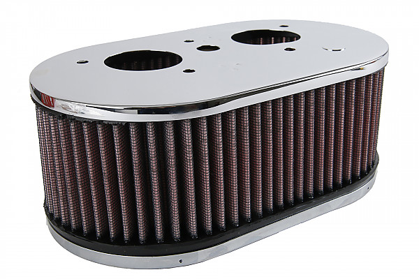 P554524 - AIR FILTER KN 356 SC + SUPER 90 + 912 FOR SOLEX 40PII-4 CARBURETTOR for Porsche 356B T5 • 1961 • 1600 super 90 (616 / 7 t5) • Karmann hardtop coupe b t5 • Manual gearbox, 4 speed