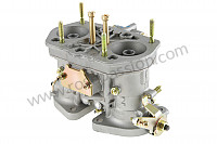 P554673 - WEBER CARBURETTOR KIT TO REPLACE ZENITH 32NDIX, COMPLETE WITH INTAKE MANIFOLDS for Porsche 356 pré-a • 1954 • 1300 a (506 / 1) • Speedster pré a • Manual gearbox, 4 speed