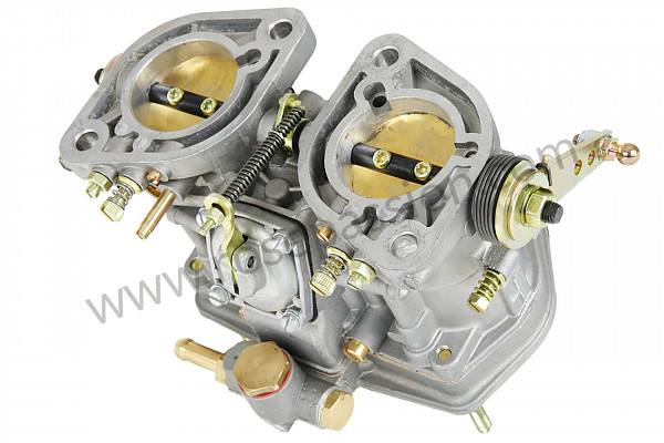 P554674 - WEBER CARBURETOR KIT TO REPLACE SOLEX 40PII, COMPLETE WITH INTAKE ADAPTERS for Porsche 356 pré-a • 1954 • 1300 s (589 / 2) • Cabrio pré a • Manual gearbox, 4 speed