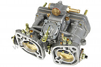 P554674 - WEBER CARBURETOR KIT TO REPLACE SOLEX 40PII, COMPLETE WITH INTAKE ADAPTERS for Porsche 356 pré-a • 1954 • 1500 (546 / 2) • Cabrio pré a • Manual gearbox, 4 speed