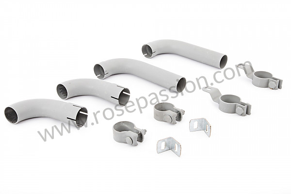 P106677 - Silencer outlet kit, 356 bt6-c new version for Porsche 356C • 1965 • 1600 c (616 / 15) • Cabrio c • Manual gearbox, 4 speed