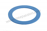 P554527 - FUEL CAP SEAL 356 356A 356 5-SPEED BOX BLUE AS ORIGINAL for Porsche 356a • 1956 • 1600 s (616 / 2) • Coupe a t1 • Manual gearbox, 4 speed