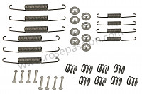 P554540 - BRAKE SHOE SPRING KIT 356 PRE-A+ A + B for Porsche 356a • 1957 • 1600 s (616 / 2 t2) • Cabrio a t2 • Manual gearbox, 4 speed