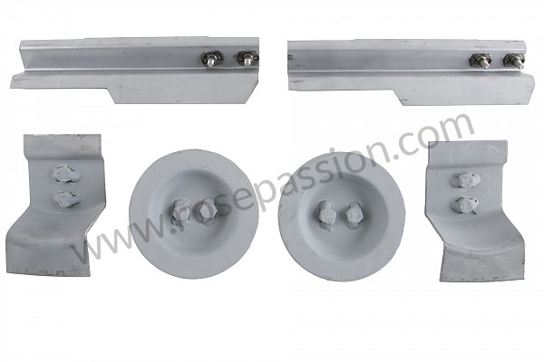 P554547 - SEAT HOLDER KIT ON BODY for Porsche 356B T5 • 1961 • 1600 super 90 (616 / 7 t5) • Roadster b t5 • Manual gearbox, 4 speed
