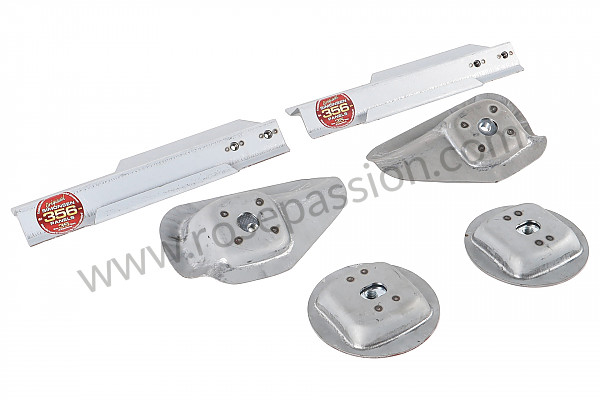 P554548 - SEAT HOLDER KIT ON BODY for Porsche 356B T6 • 1962 • 2000 carrera gs (587 / 1) • Cabrio b t6 • Manual gearbox, 4 speed